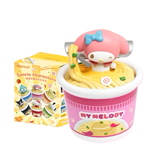 Sanrio Characters Cup Noodles Series Figures Blind Box
