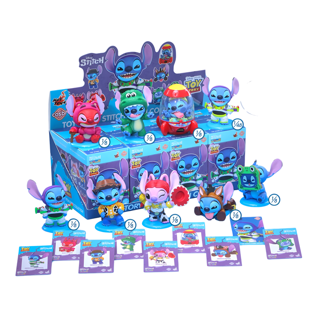 Toy Story Stitch Stitch Cosbi Collection Fan-Cination Series Figures Blind Box
