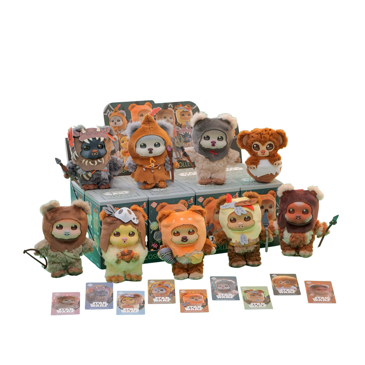 Star Wars Ewoks™ Plush Keychain Collection Series 2