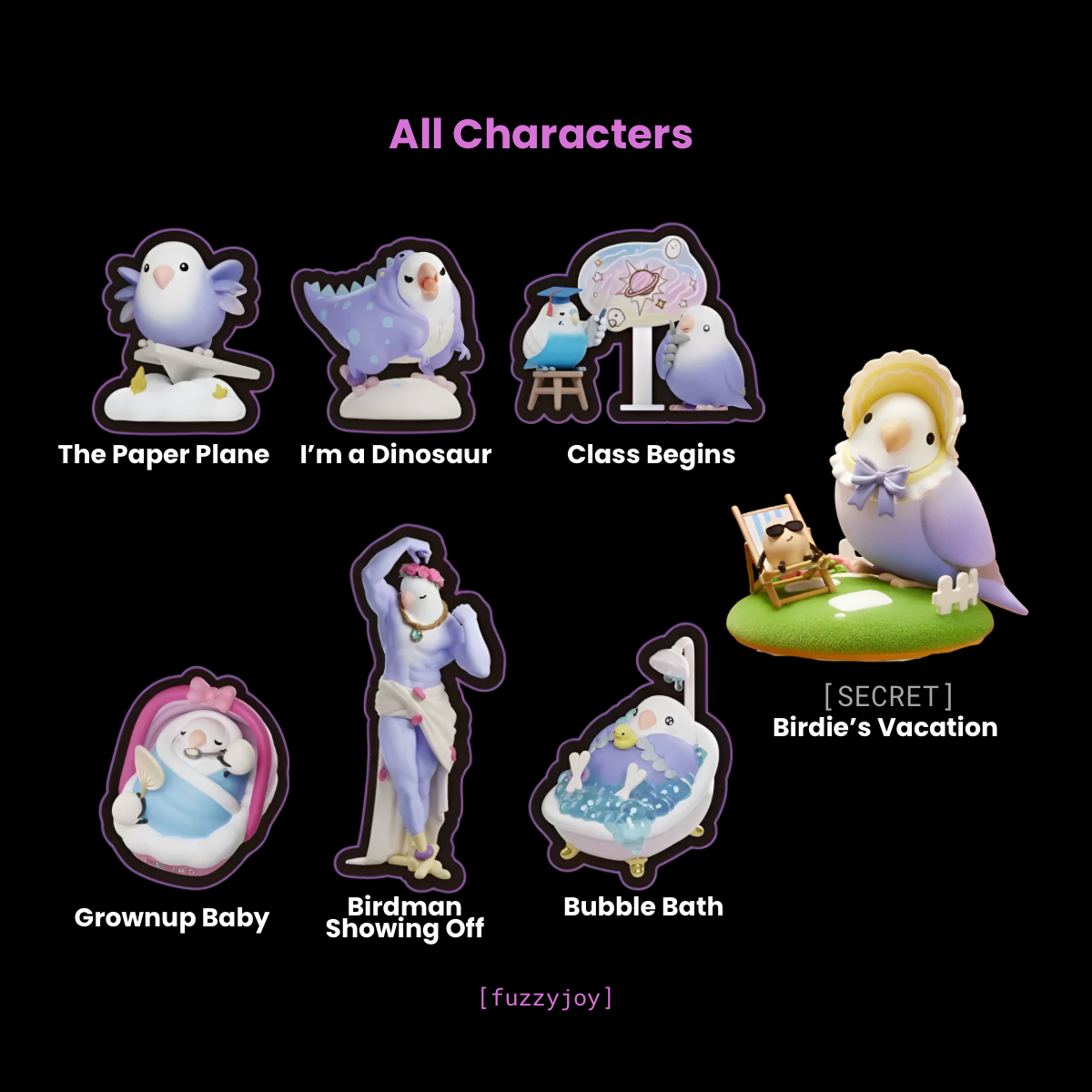 Love Bird Birdie's Thoughts Series Blind Box