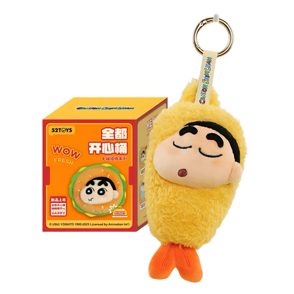 Crayon Shinchan Happy Bucket Series Figures Blind Box