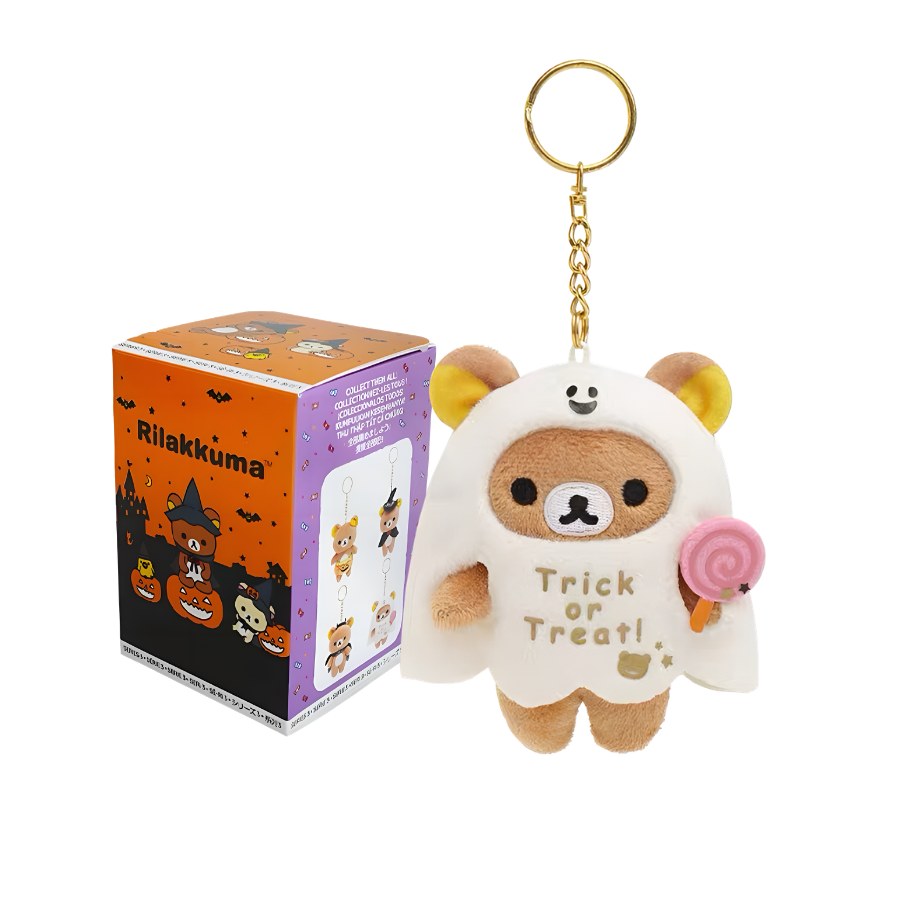 Rilakkuma Halloween Plush Charm Blind Box