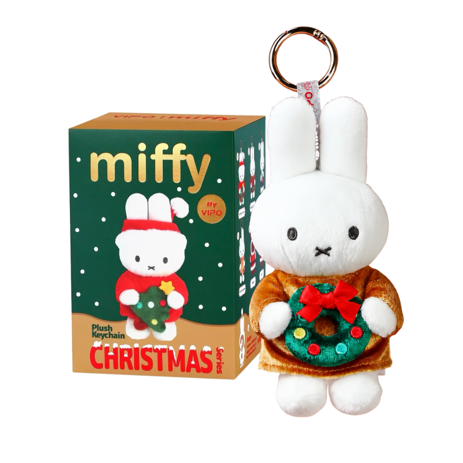 VIPO Miffy Christmas Keychain