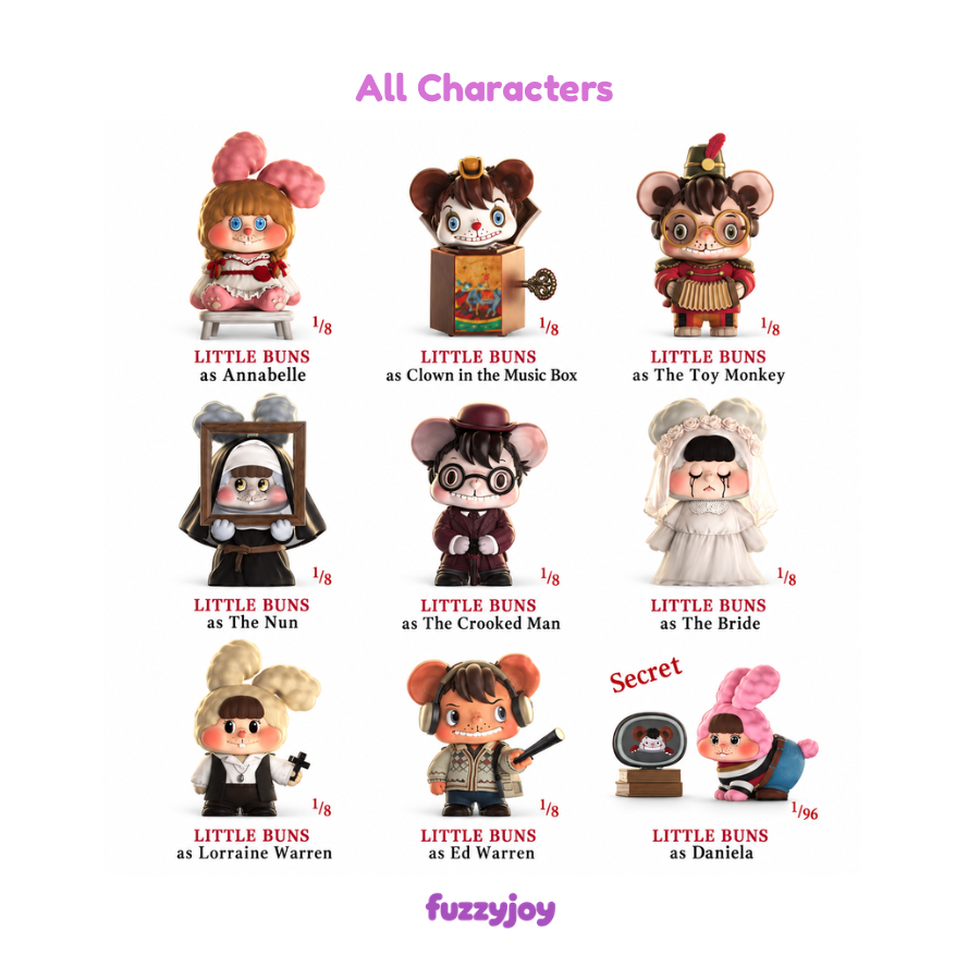 LITTLE BUNS The Conjuring Universe Series Blind Box