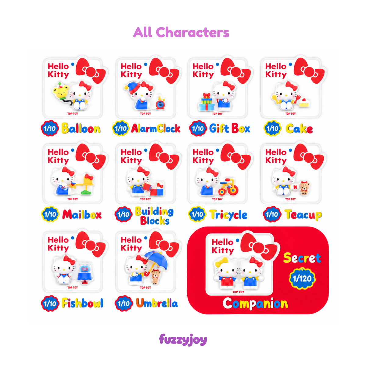 Hello Kitty Classic Retro Series Pendant Blind Box