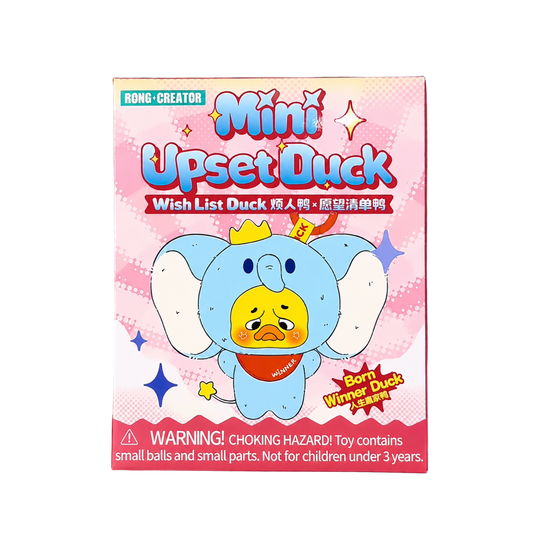 [AU STOCK] Mini Upset Duck Wish List Duck Series Plush Pendant Blind Box