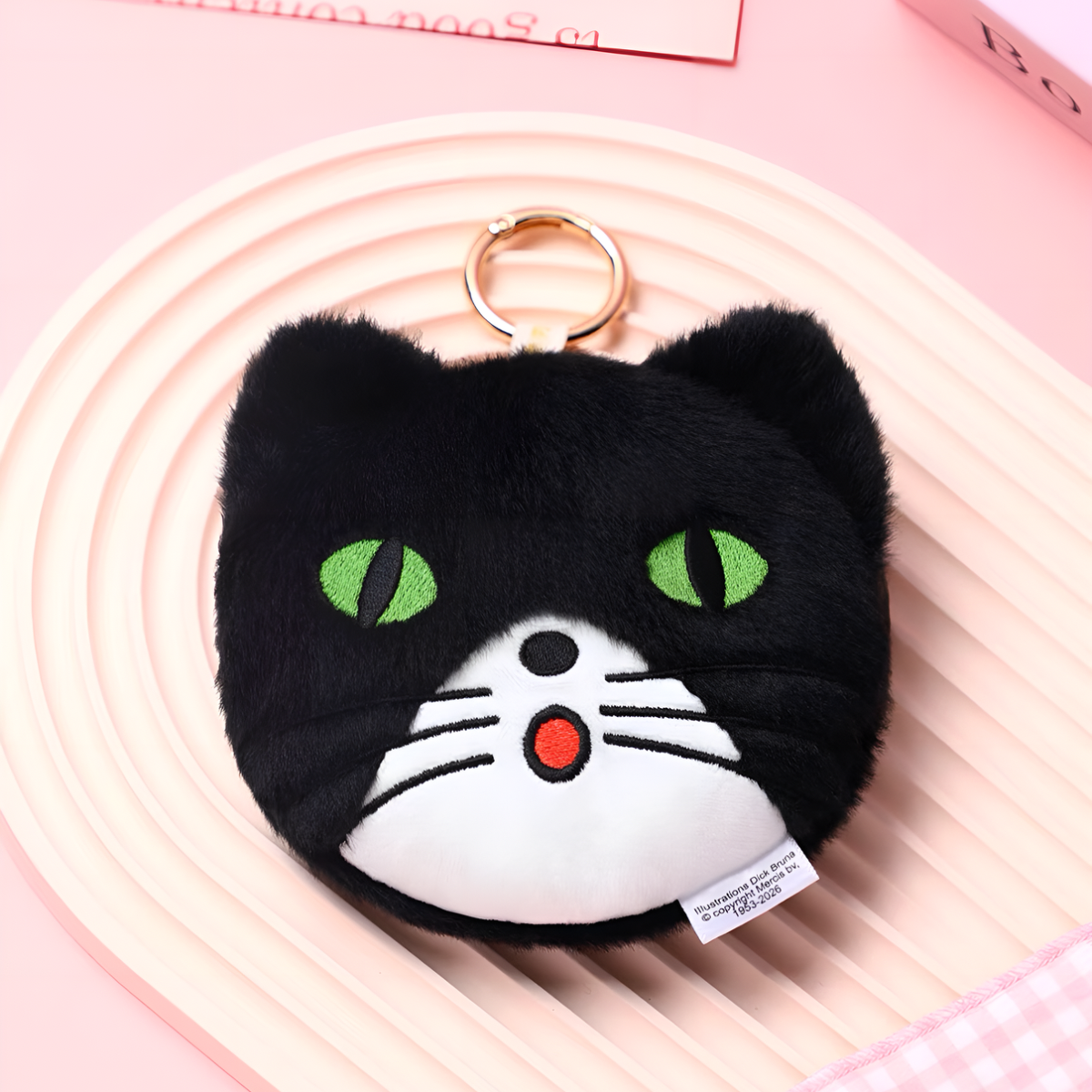 Miffy Plush Coin Purse Keychain Charm