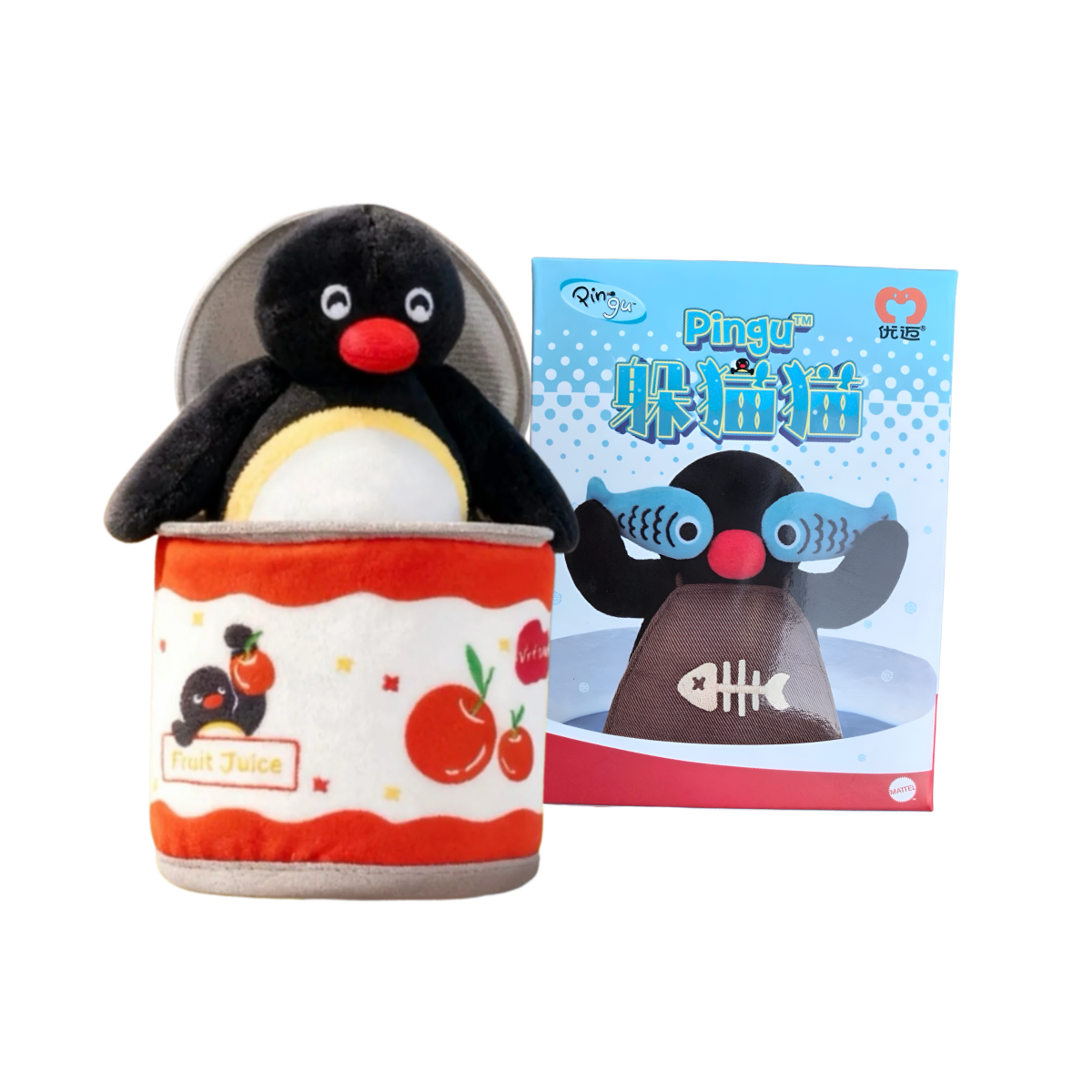Pingu Hide and Seek Series Plush Pendant Blind Box