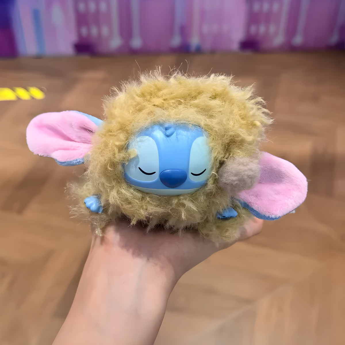 Stitch Hit Snooze Series Vinyl Plush Keychain Blind Box