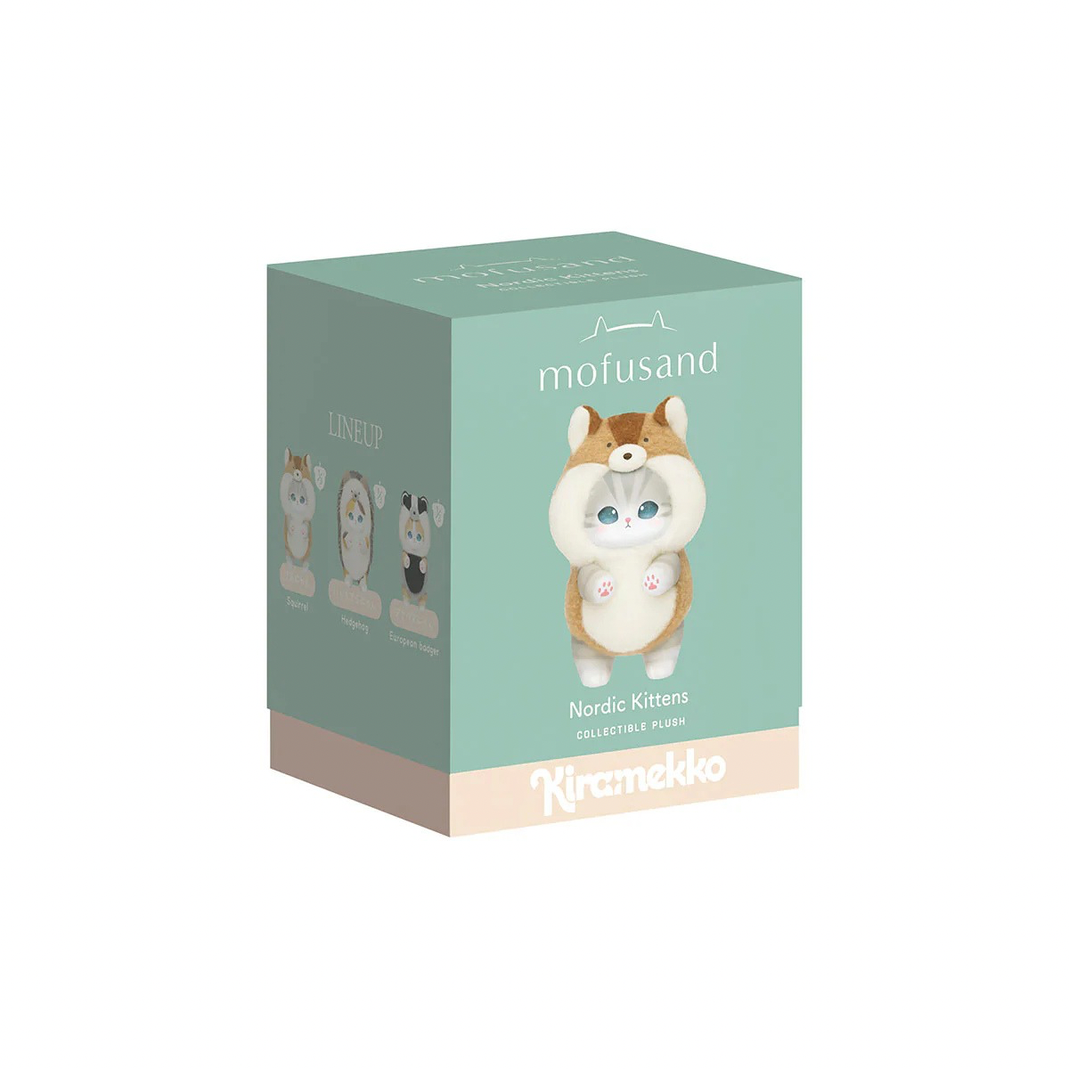 Mofusand Kiramekko Nordic Kittens Series Vinyl Plush Pendant Blind Box [ships end of May]