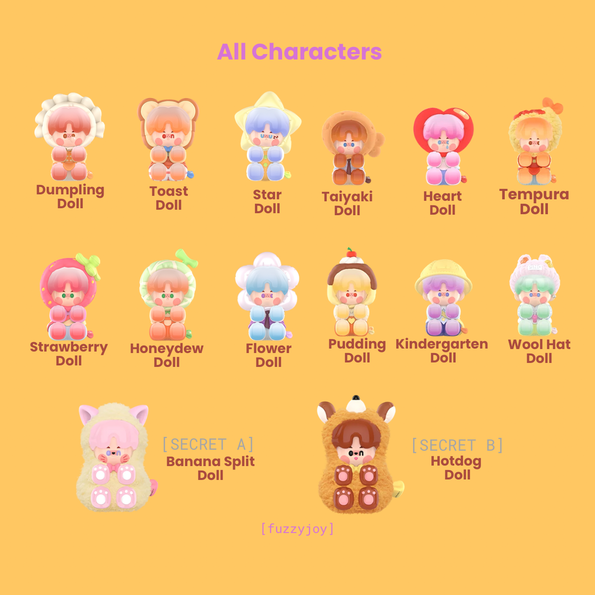 PINO JELLY I'm Your Doll Series Figures Blind Box