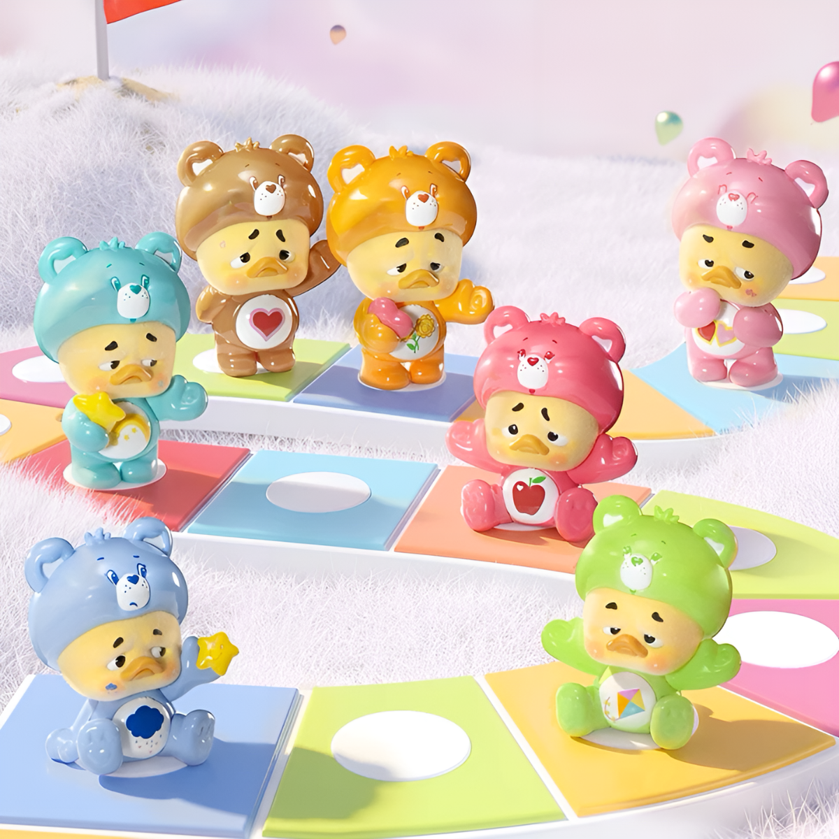 Care Bears x Upset Duck Secret Wish Duck Series Figures Blind Box