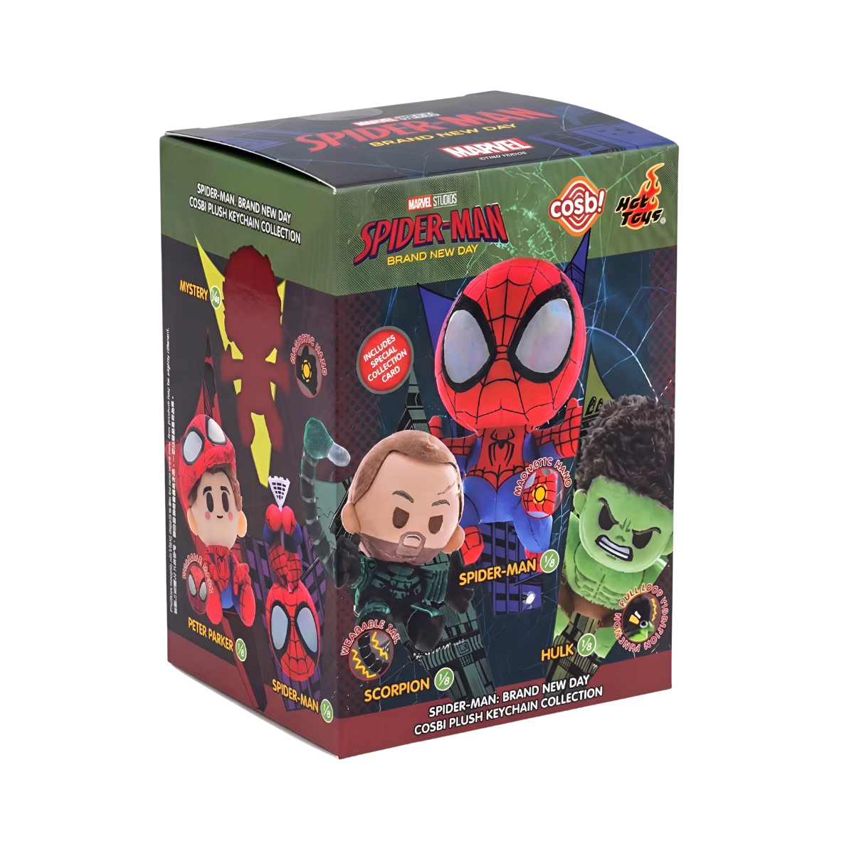 [AU STOCK] Spider-Man Brand New Day Cosbi Plush Keychain Collection