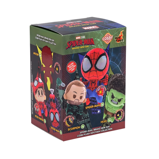Spider-Man Brand New Day Cosbi Plush Keychain Collection