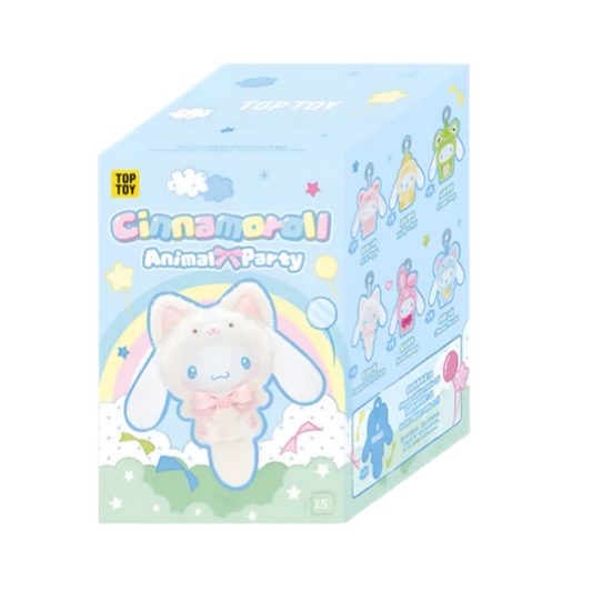 [AU STOCK] Cinamoroll Animal Party Series Vinyl Plush Blind Box