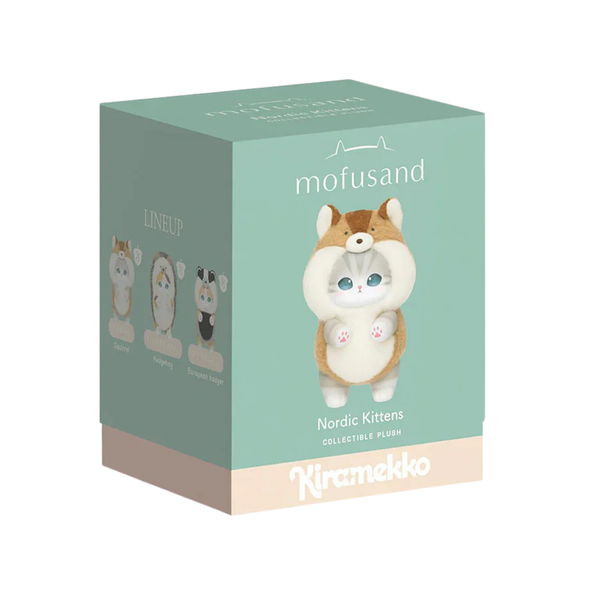 Mofusand Kiramekko Nordic Kittens Series Vinyl Plush Pendant Blind Box