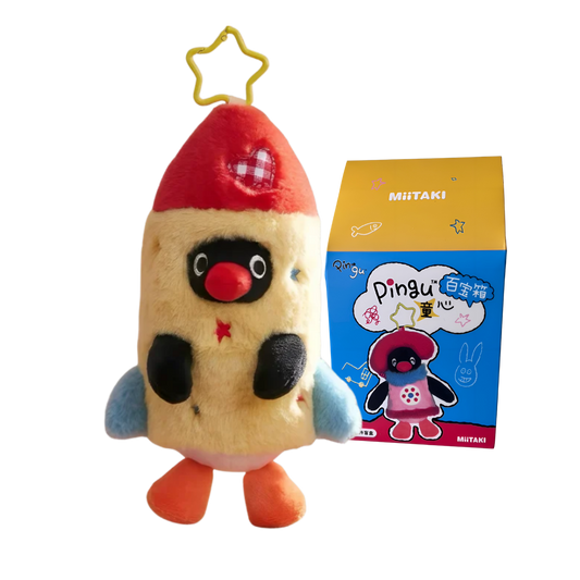 Pingu Childlike Treasure Box Series Plush Pendant Blind Box