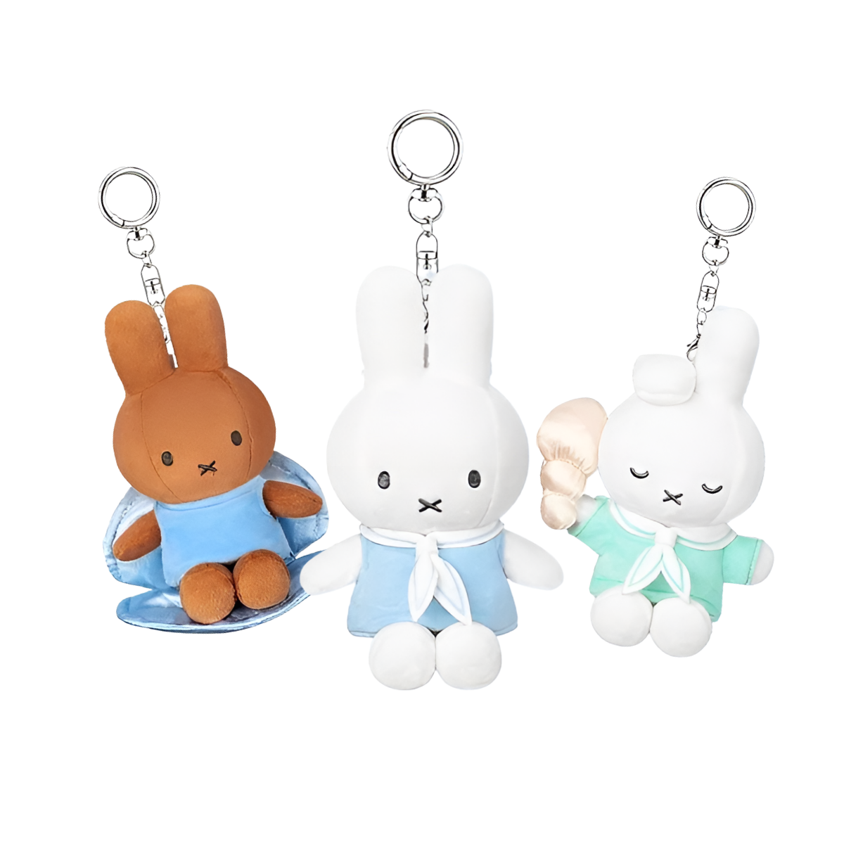 Miffy Blue Vacation Dreamy Island Series Plush Pendant