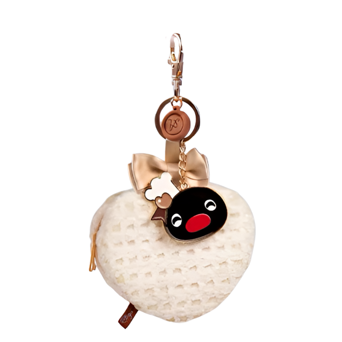 Pingu Choco Series Heart Purse Keychain