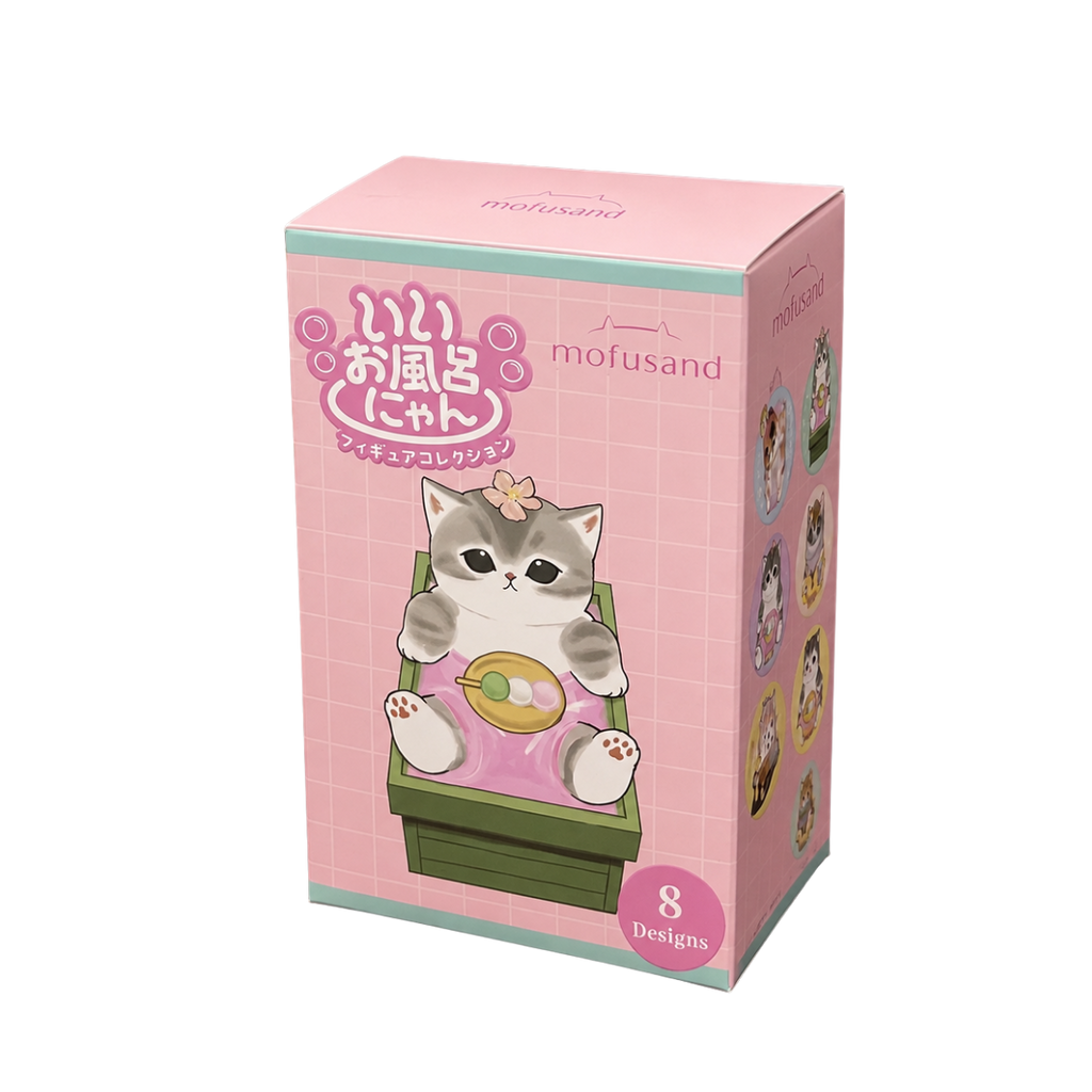 mofusand GPSBOX Nice Bath Meow Figure Collection