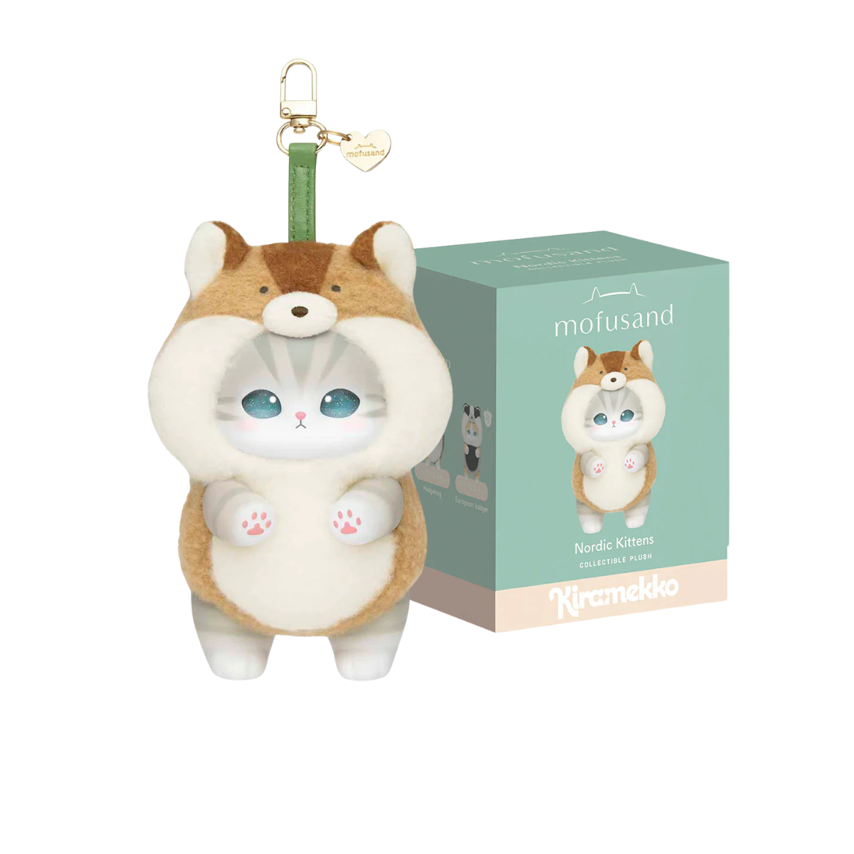 Mofusand Kiramekko Nordic Kittens Series Vinyl Plush Pendant Blind Box [ships end of May]