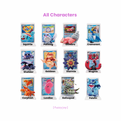 Pokémon Dreamscapes Vol.2 Aquatic Ecosystem Figure Set Blind Box