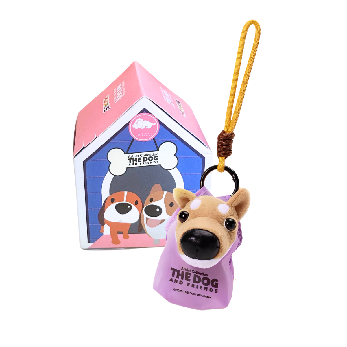 Artlist Collection THE DOG AND FRIENDS Series Plush Pendant Blind Box