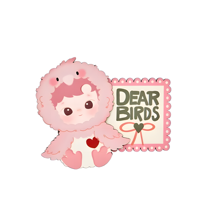 Dear Birds Series Fridge Magnet Blind Box