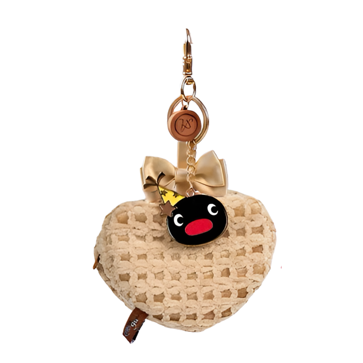 Pingu Choco Series Heart Purse Keychain