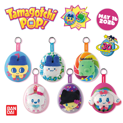 Tamagotchi Pop! Plush Keychain Blind Box