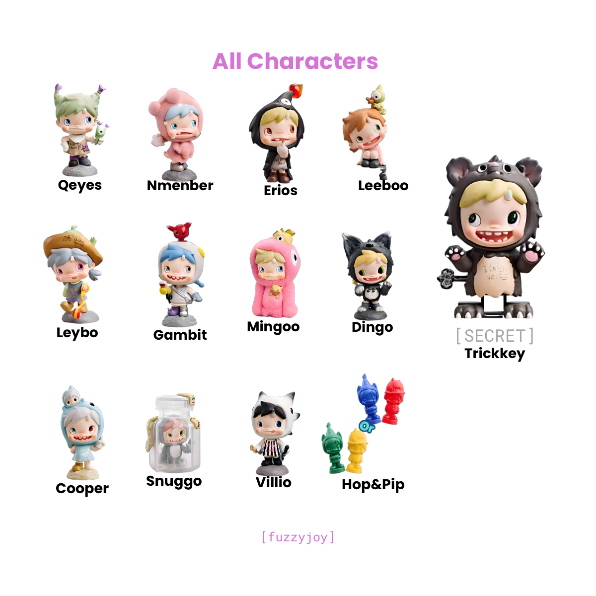 POLAR-Season 3 < Polar In Monster Village > Series Figures