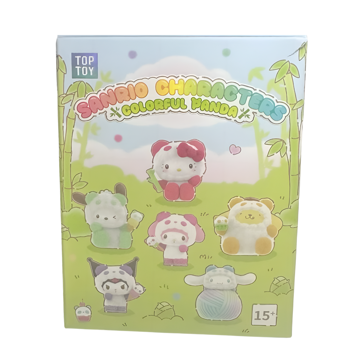 [AU STOCK] Sanrio Characters Colorful Panda Series Plush Pendant Blind Box