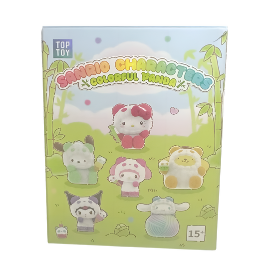 [AU STOCK] Sanrio Characters Colorful Panda Series Plush Pendant Blind Box