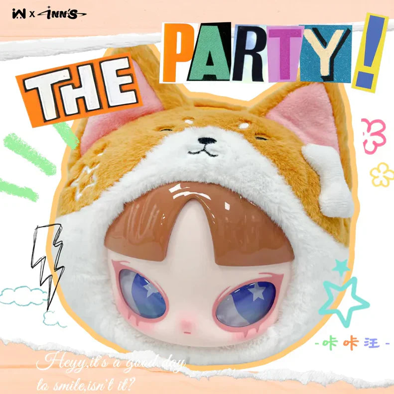[PREORDER] INN'S - LET'S PARTY! Plush Keychain Blind Box