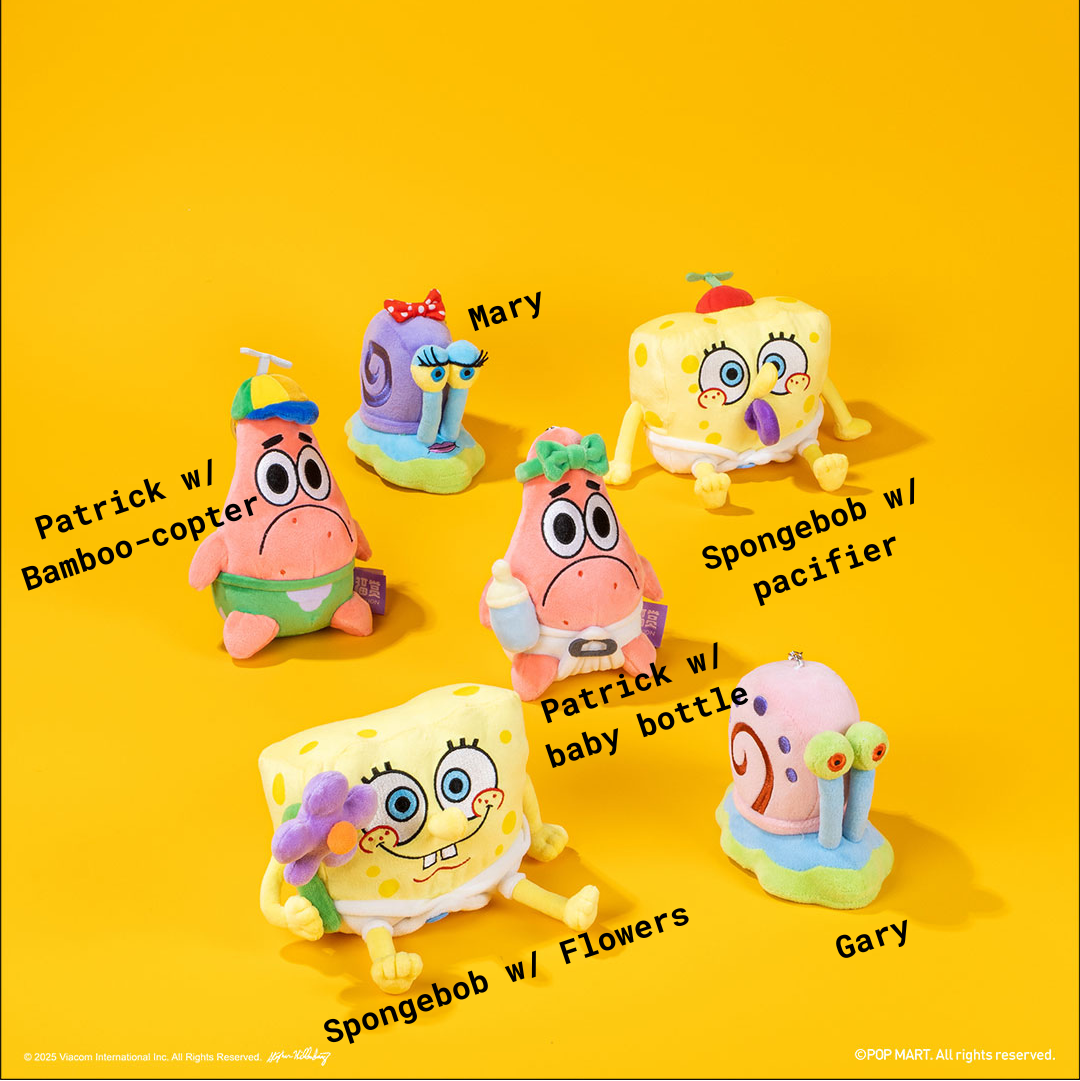 POP MART SpongeBob SquarePants - Friends Play Together
