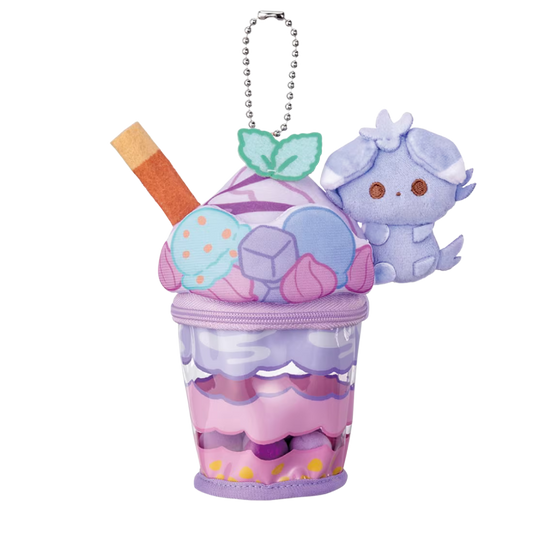 Pokemon Pokepeace Espurr Blueberry Parfait Plush Charm