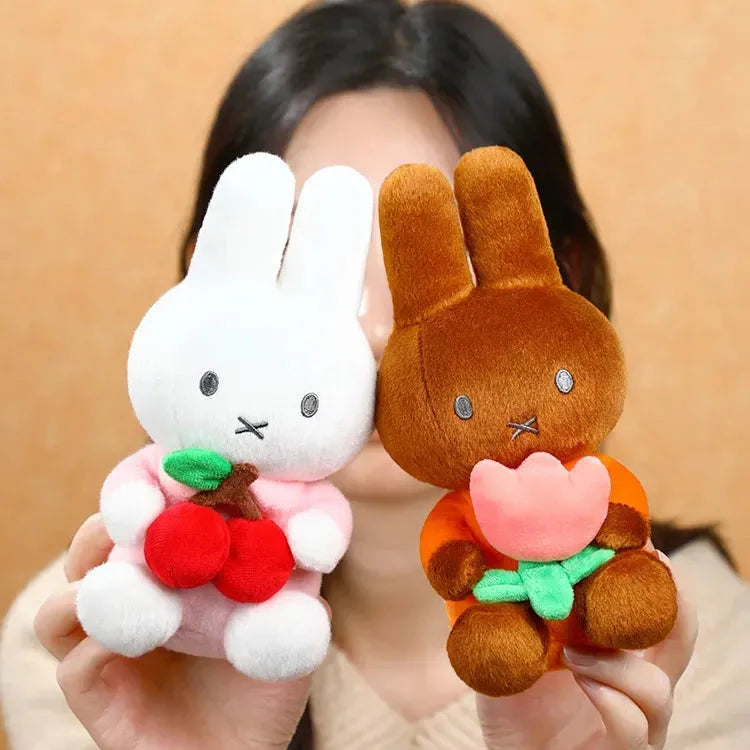 Miffy Hugging Series Plushie - Cherry