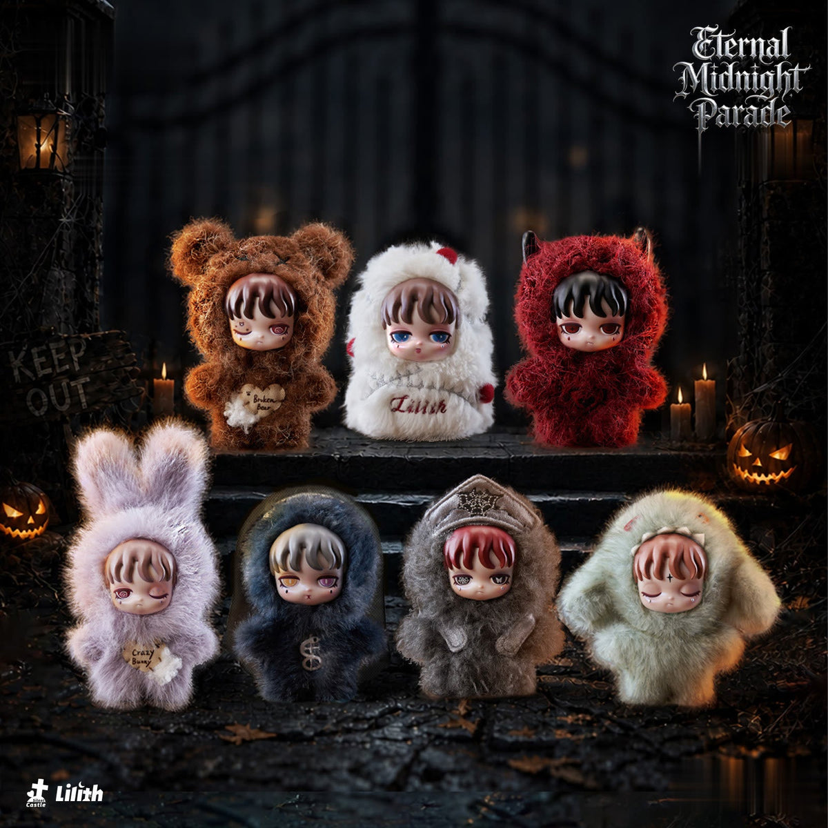 LILITH Eternal Midnight Parade Series Plush Pendant Blind Box - product photo 10