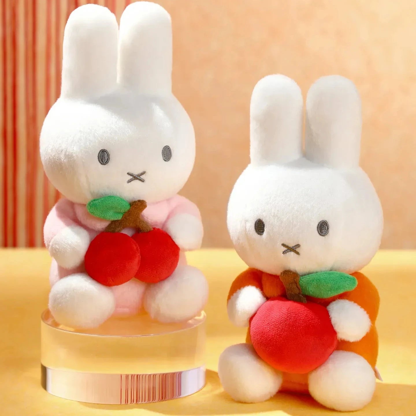 Miffy Hugging Series Plushie - Apple