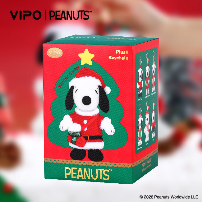 VIPOxPeanuts Winter Plush Keychain product image 1