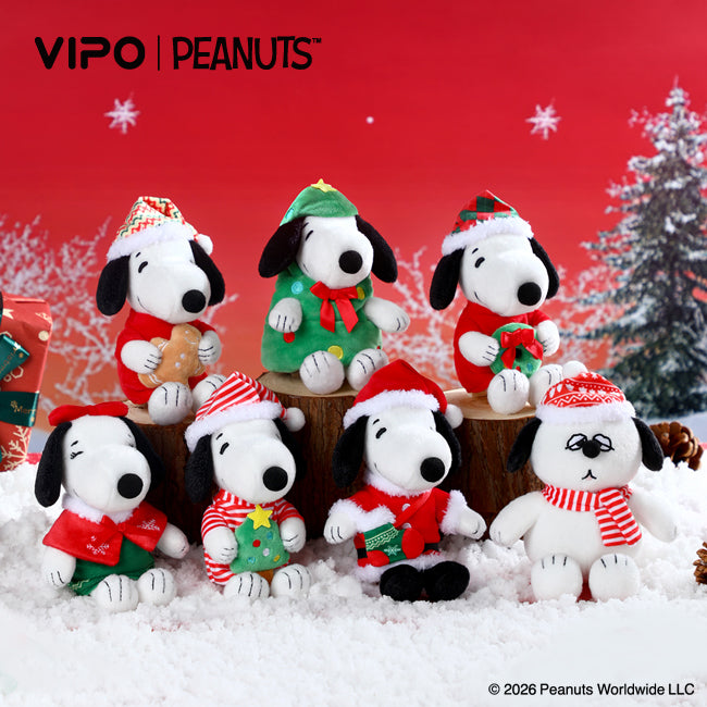 VIPOxPeanuts Winter Plush Keychain product image 2